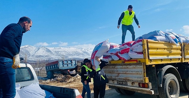 Depremzede üreticilere kritik destek sürüyor