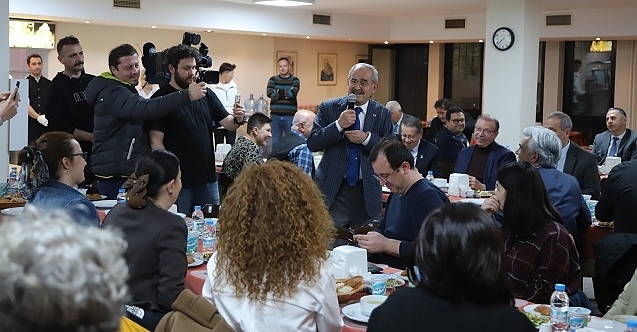 Başkan Büyükerşen medya çalışanları ile buluştu