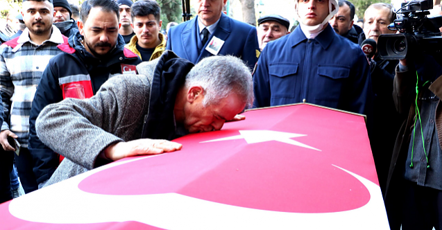 Şehit sözleşmeli Er Muhammed Tunahan Evcin son yolculuğuna uğurlandı