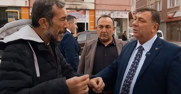 Vatandaştan Özkan Alp#39;e: #34;40 yıldır CHP#39;liyim, beni ikna et#34;