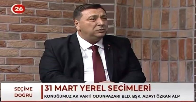 Özkan Alp Odunpazarı#039;na yönelik kapsamlı projelerini açıkladı