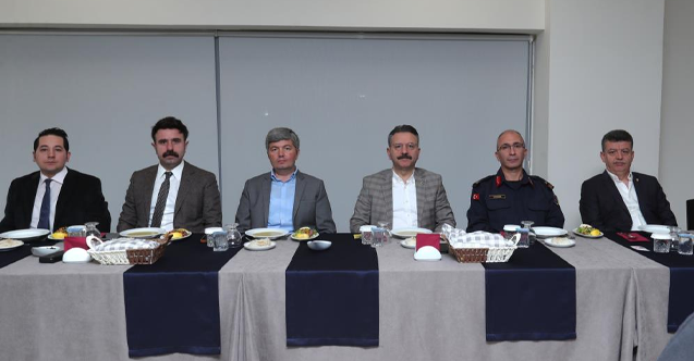 Vali Aksoy GAMER personeli ile iftar yaptı