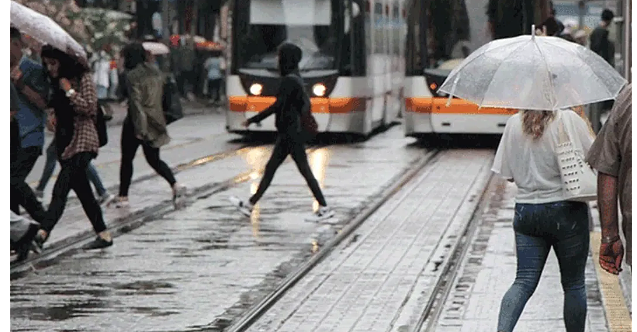 Eskişehir#039;de sağanak yağış alarmı