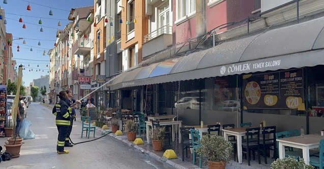 Yangın paniğe sebep oldu