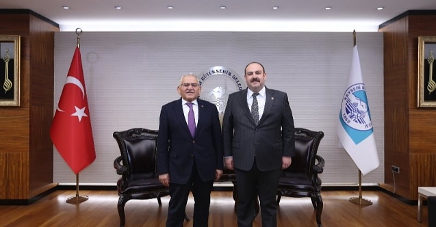 Başkan Hamamcı Kayseri#39;de