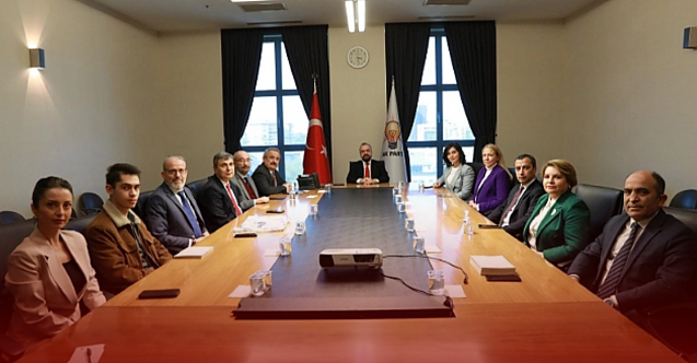 Türkiye Basın Federasyonu, AK Parti Genel Başkan Yardımcısı Faruk Acar#039;ı ziyaret etti