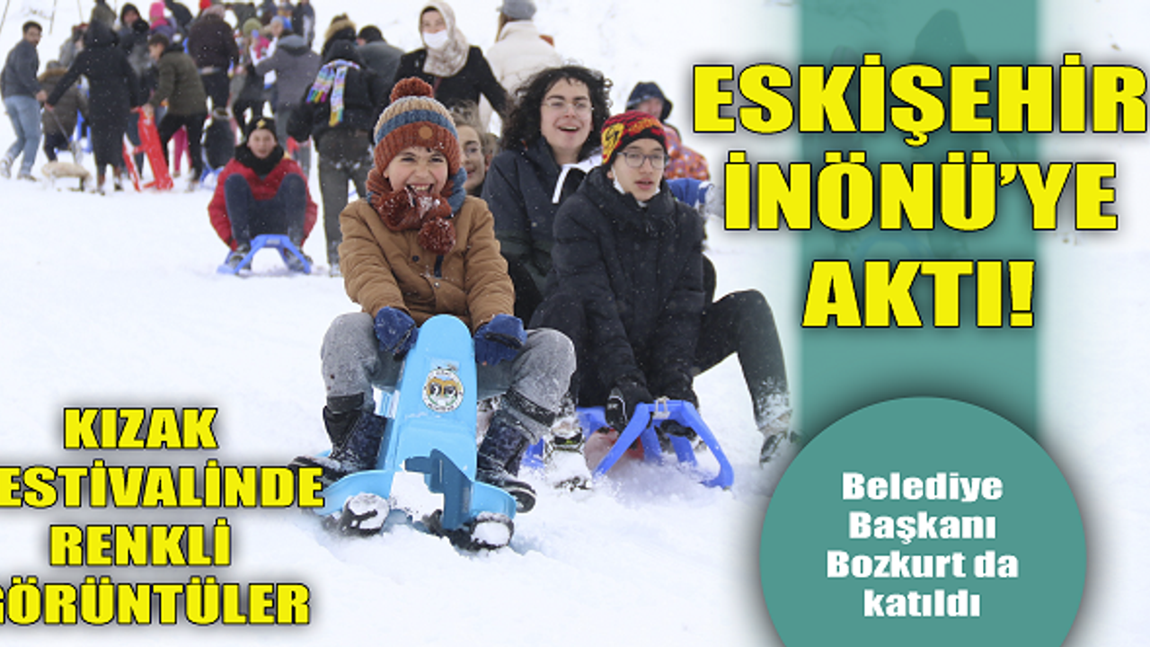 Eskişehir'de kızak festivali!