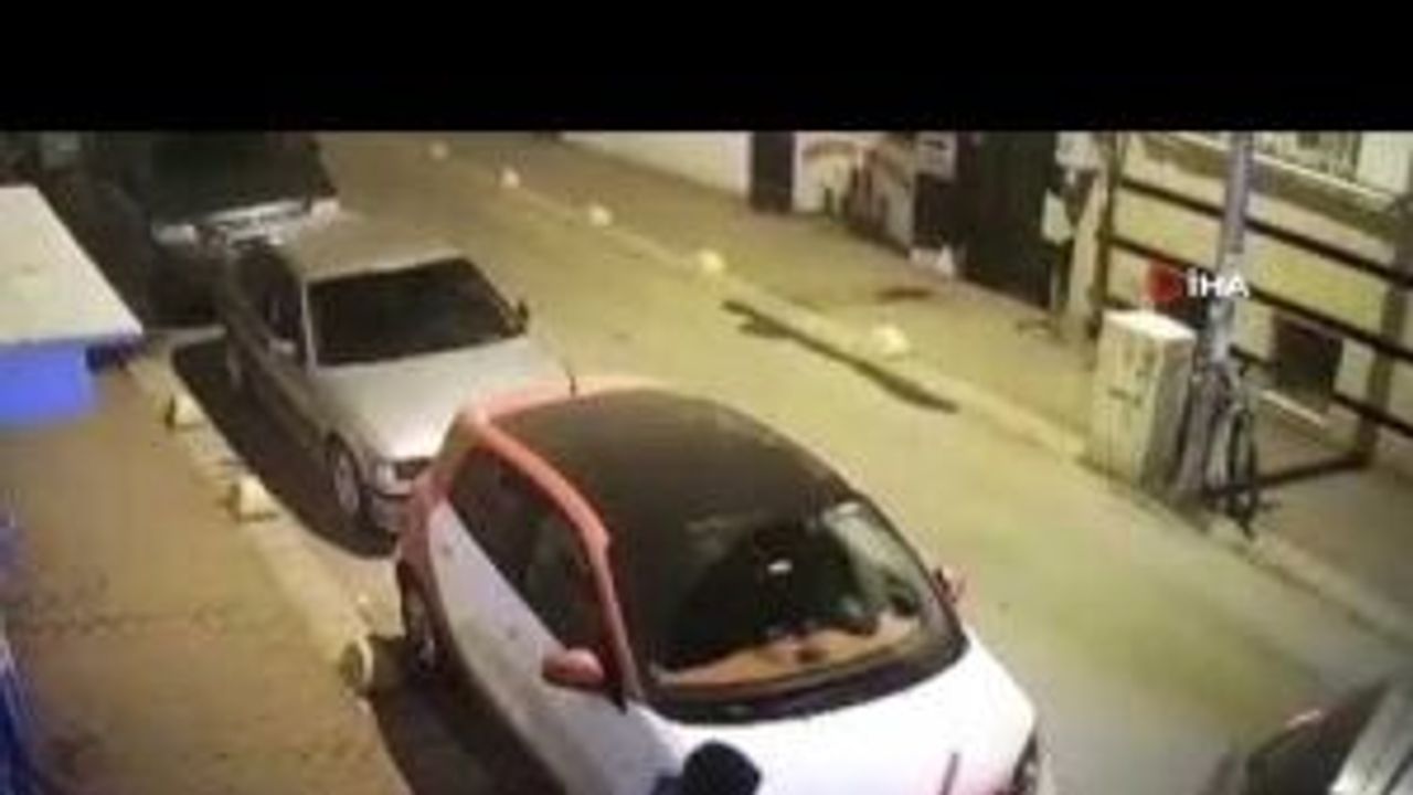 Bisiklet hırsızlığı güvenlik kamerasında!