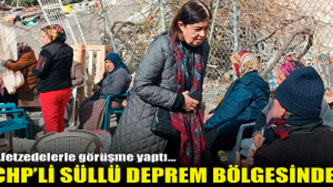 Jale Nur Süllü deprem bölgesinden çağrı yaptı