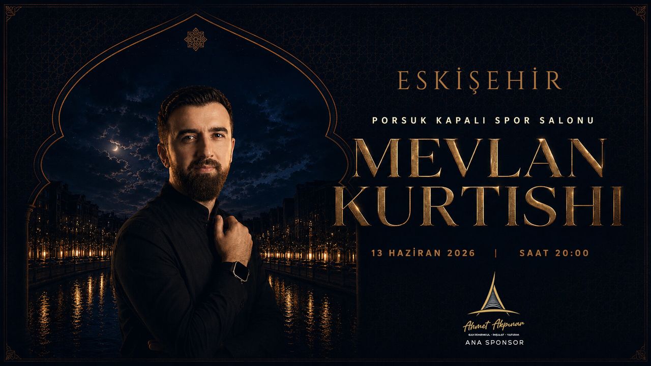 Ünlü Sanatçı Mevlan Kurtishi Eskişehir'de Sevenleriyle Buluşuyor