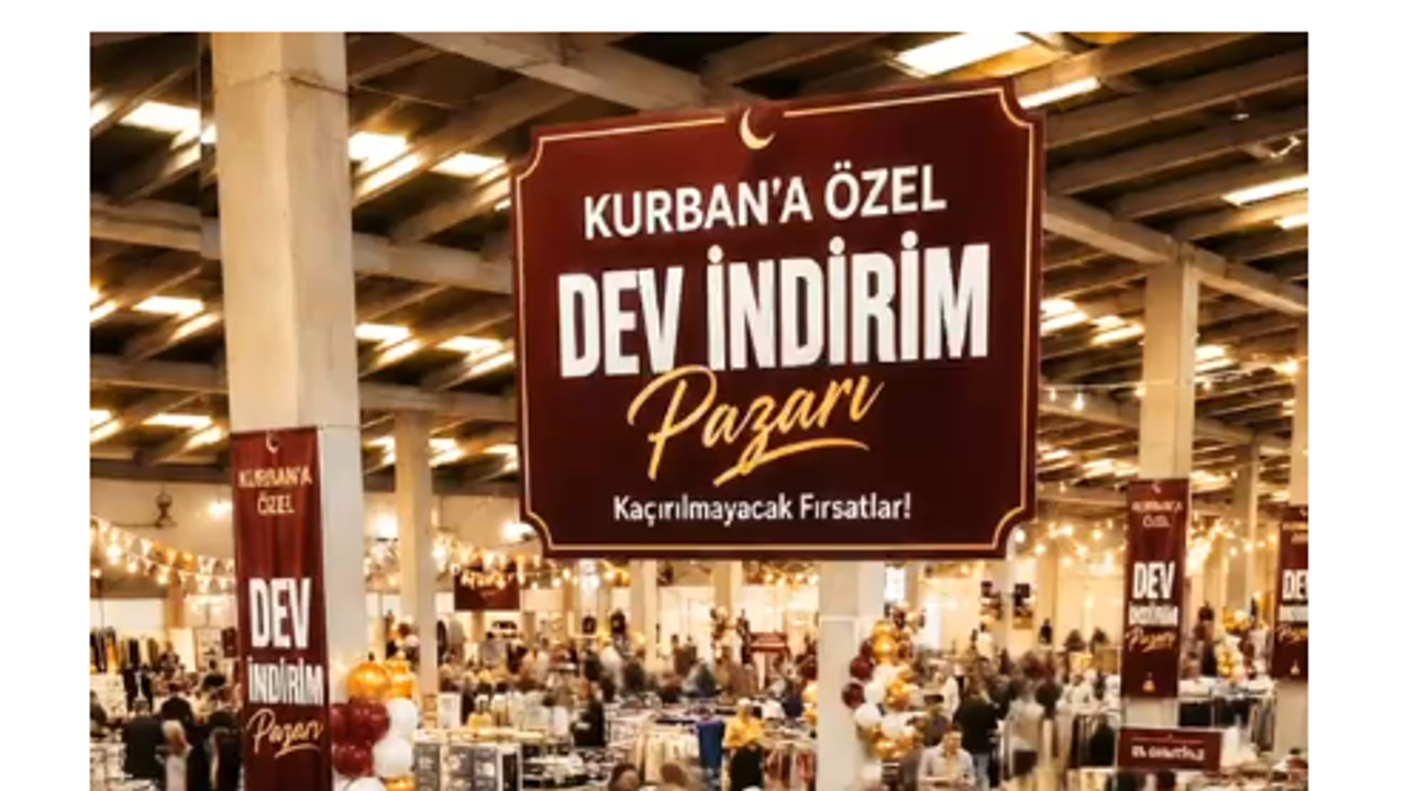 Uluönder Kapalı Pazar Yeri'nde 'Bayram Pazarı' Başlıyor!