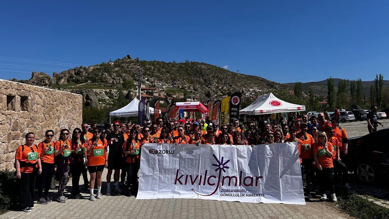 OEPSAŞ Çalışanları Frig Ultra Maratonu’nda Fidan İçin Koştu