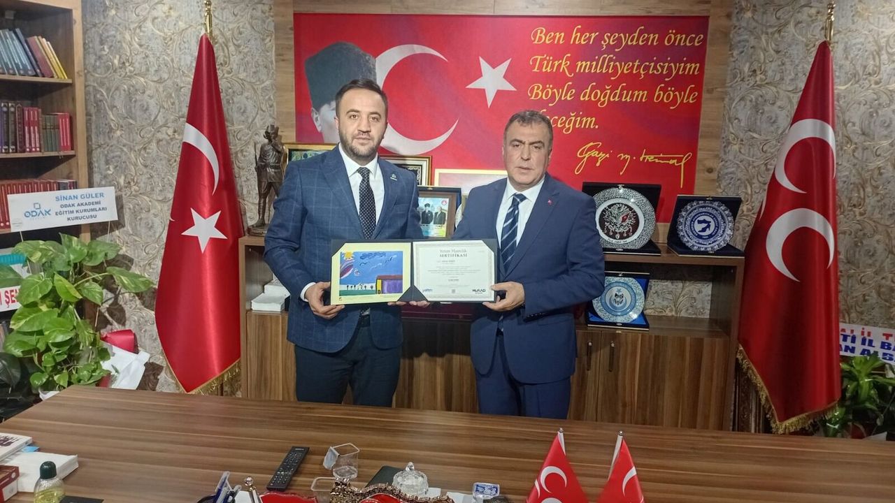 MÜSİAD’dan MHP Eskişehir İl Başkanı Ayhan Sezer’e Ziyaret