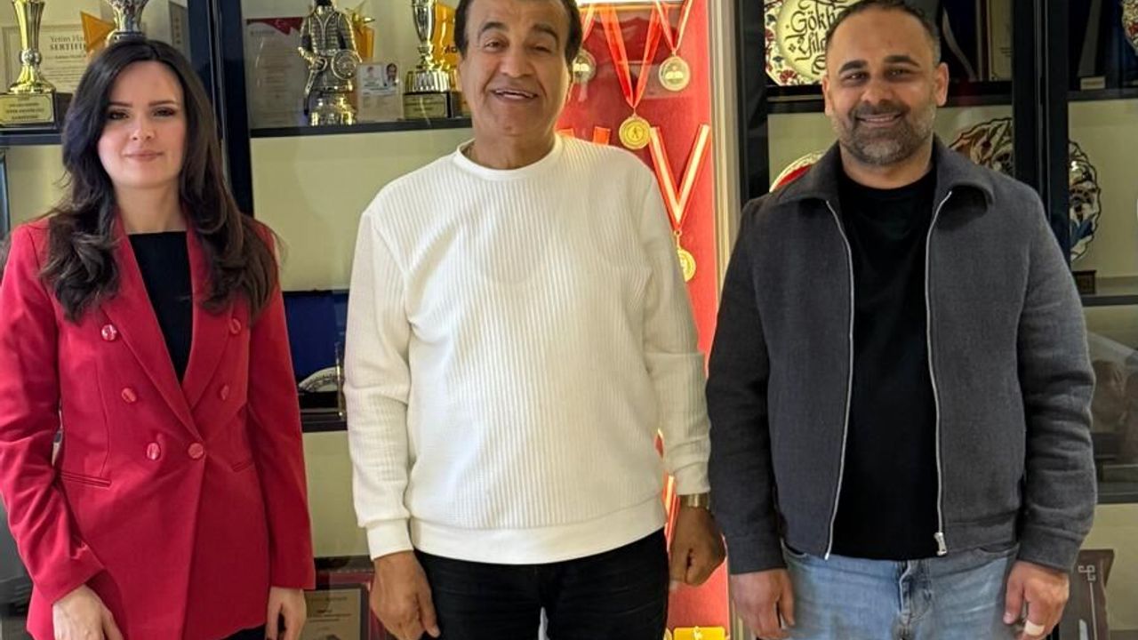 Sanatçı Yunus Bülbül, Medya 26 Başkanı Yıldırım ile Bir Araya Geldi