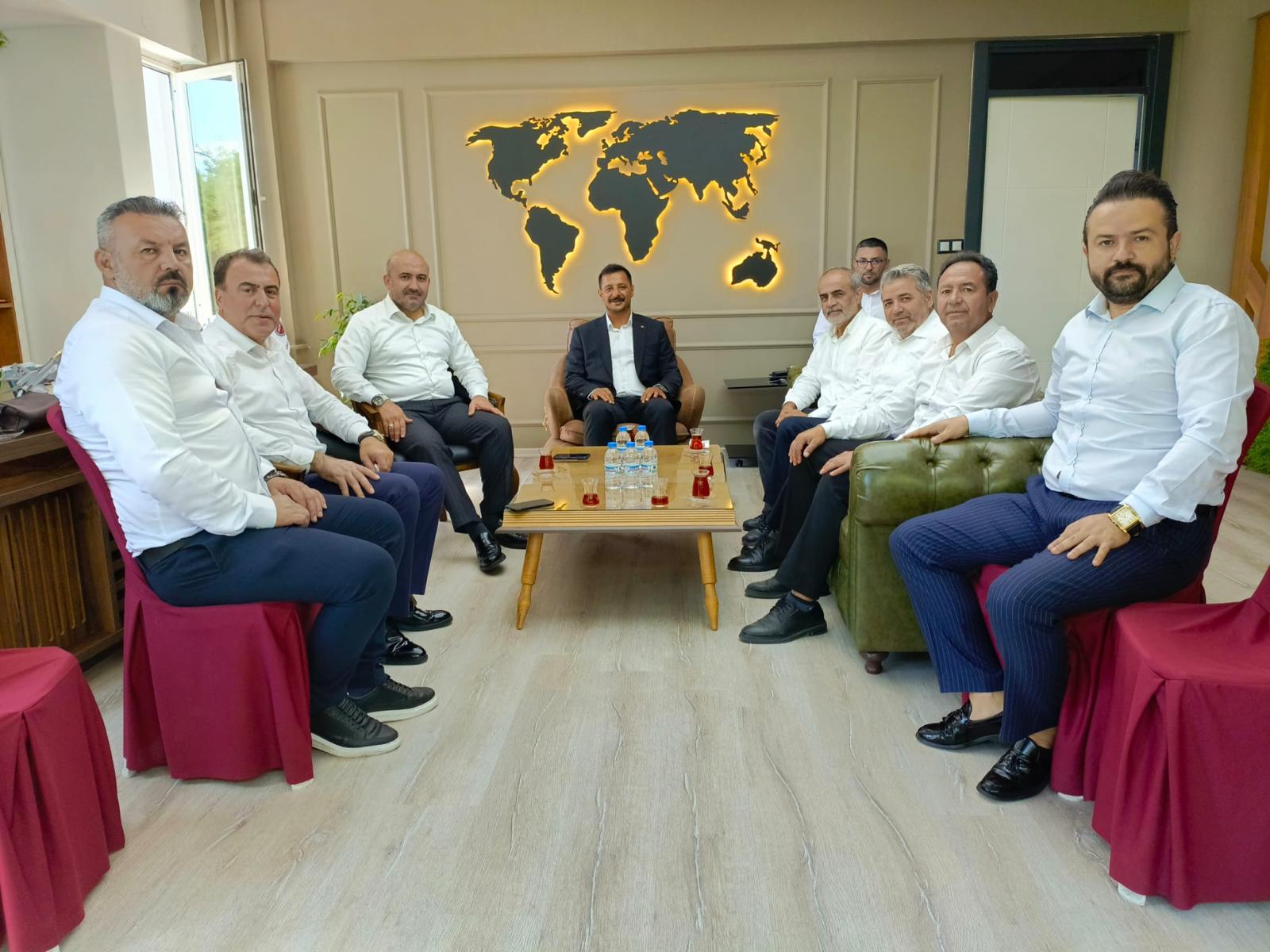 Cumhur İttifakı’ndan Bilgesoy’a ziyaret