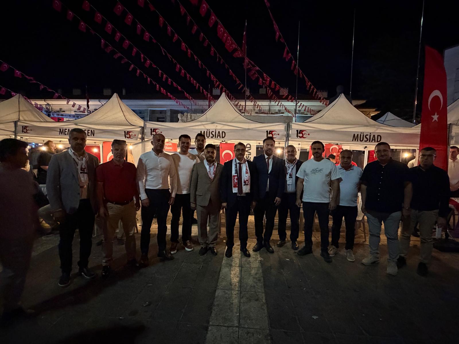 Başkan Özdemir: 15 Temmuz İktisadi Bağımsızlığın Teminatıdır