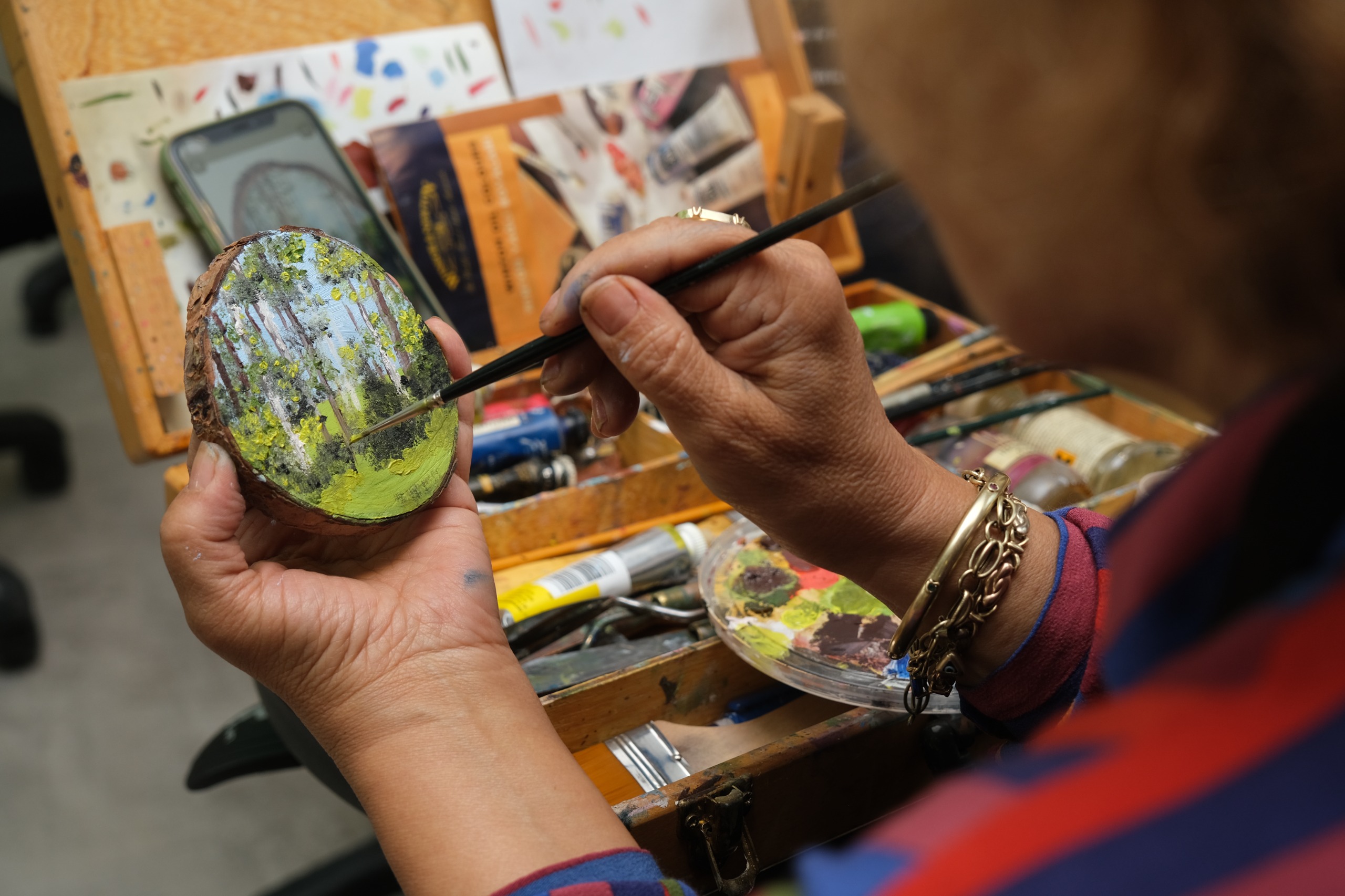 Sanat Sokağı Atölyeleriyle Üretimin Merkezi Oluyor
