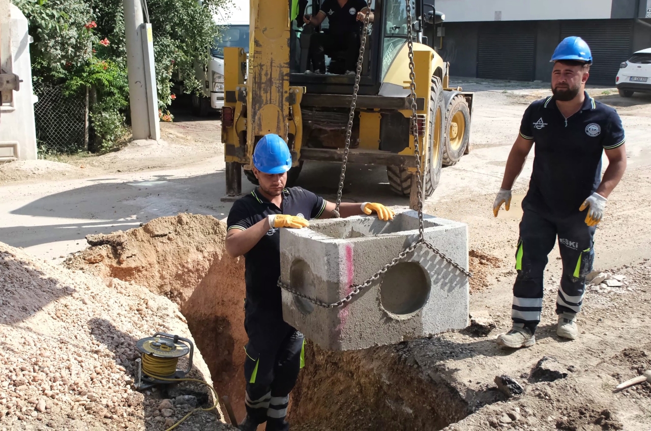 ESKİ’den Çamlıca Mahallesi’ne Altyapı Yatırımı