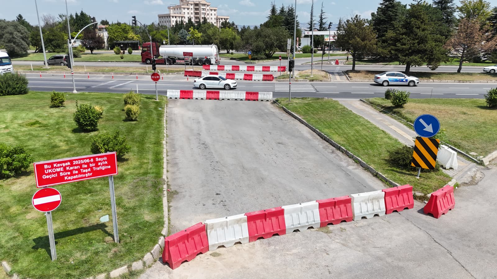 Tepebaşı Kavşağı UKOME Kararıyla Kalıcı Olarak Kapatıldı