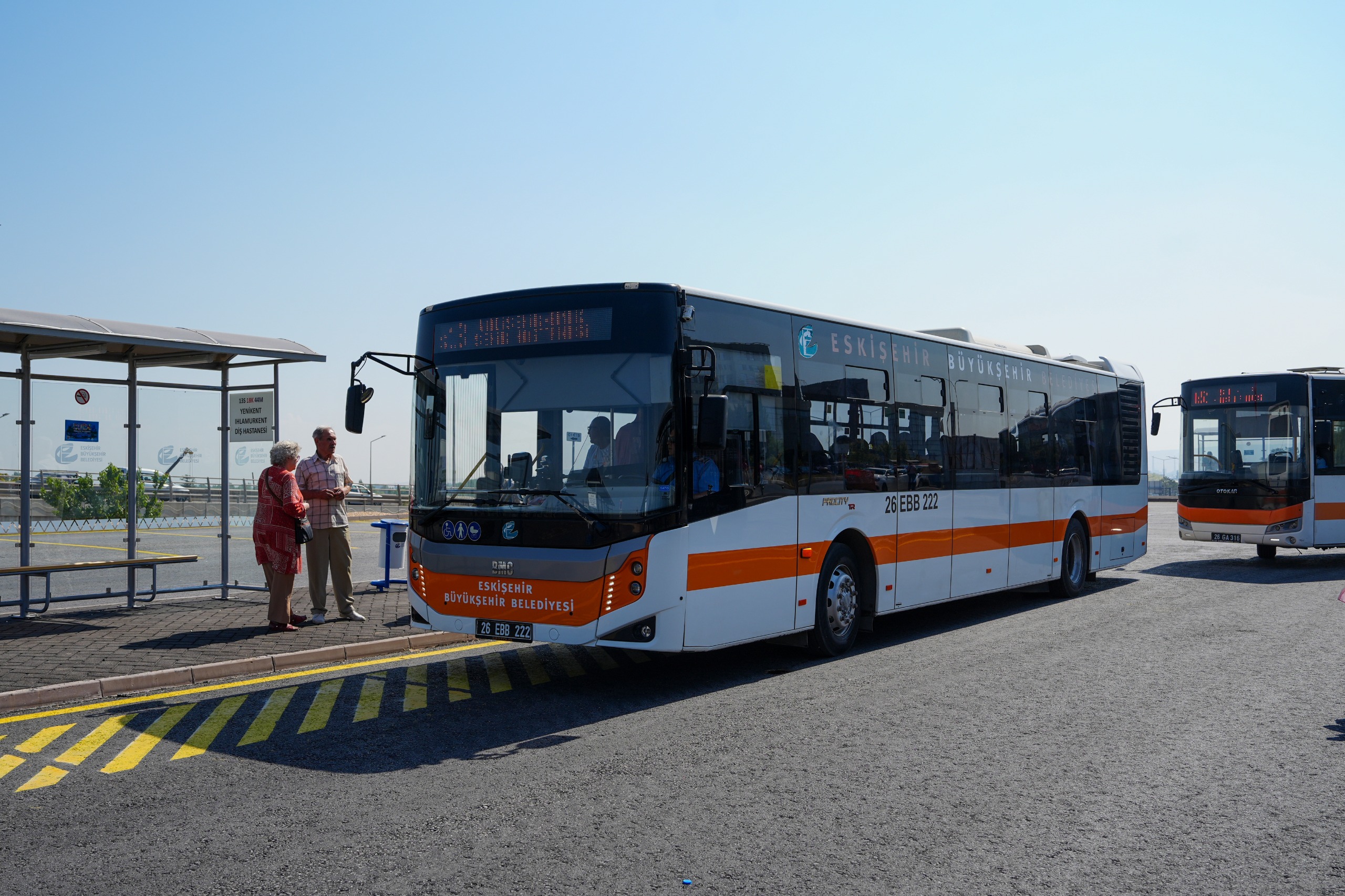 Eskişehir Şehir Hastanesi Önünde Toplu Ulaşıma Yeni Düzenleme