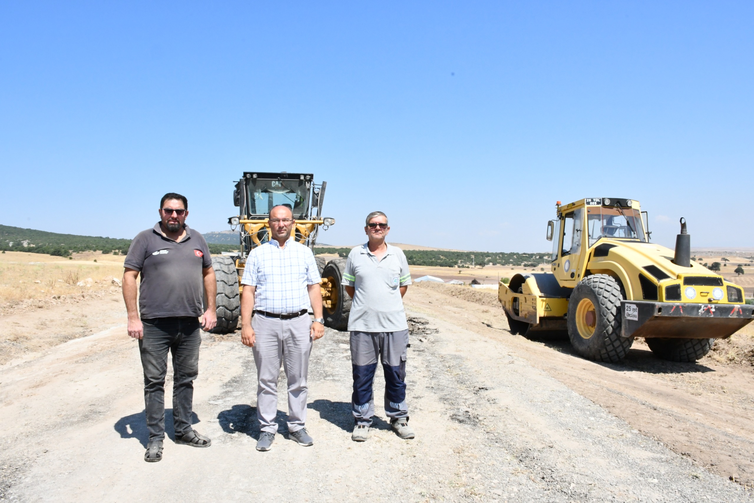 Taşlıkköy ÇİDEM Güzergâhında Yol Yapım Çalışmaları Başladı
