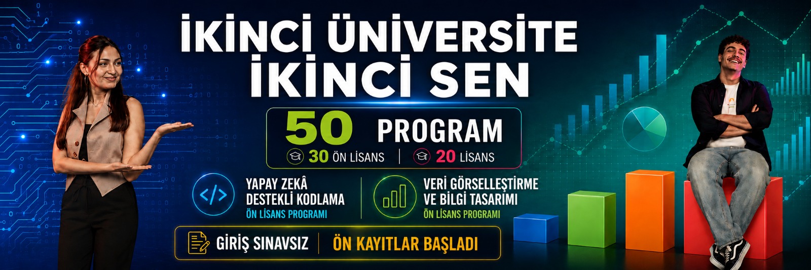Anadolu Üniversitesi'nden İkinci Üniversite Fırsatı