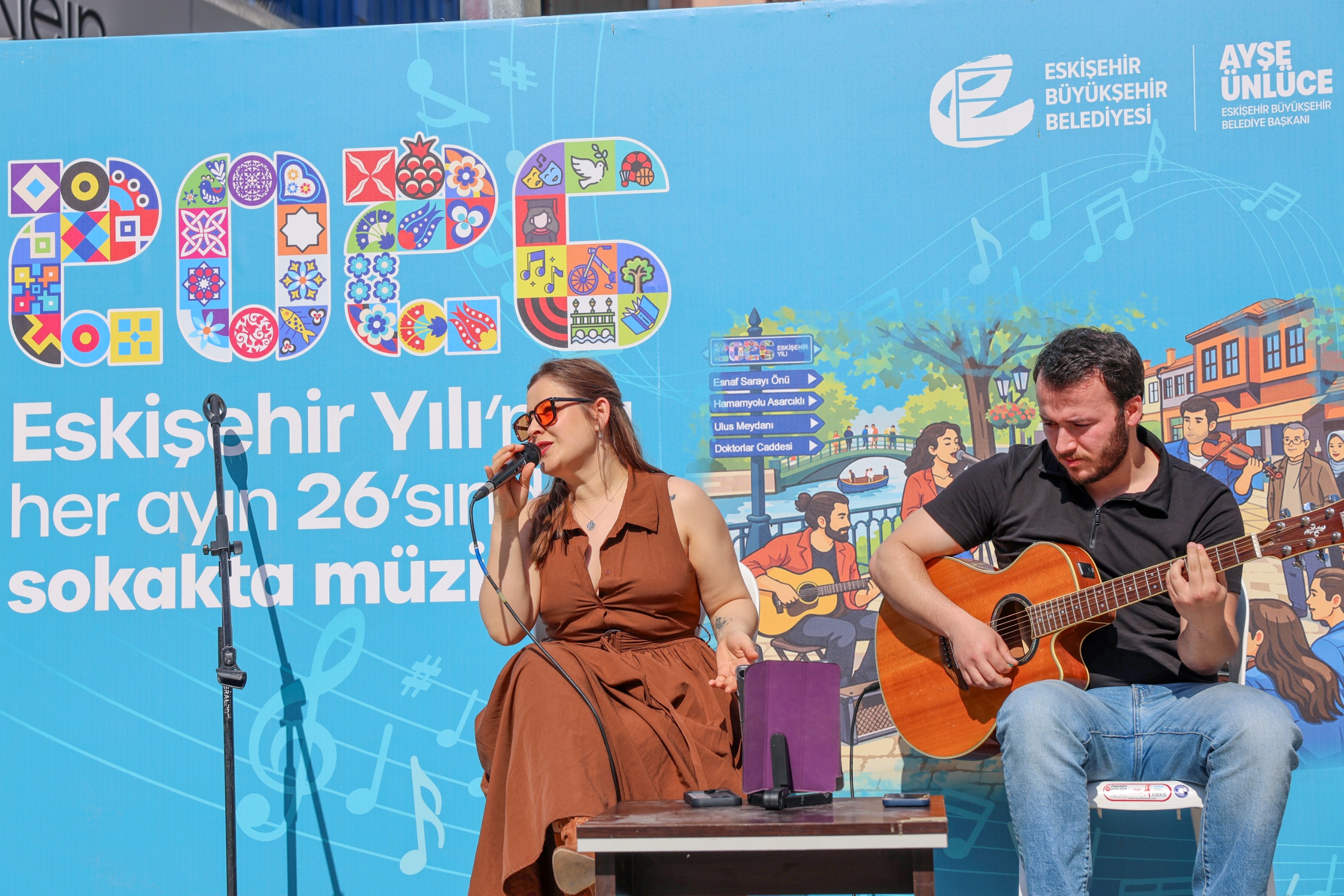 Eskişehir'de Sahne Senin Etkinliği Bu Ay da Sokaklarda