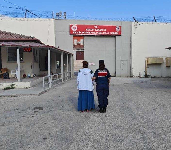 Bilecik’te 5 yıl 9 ay hapis cezası olan kadın yakalandı