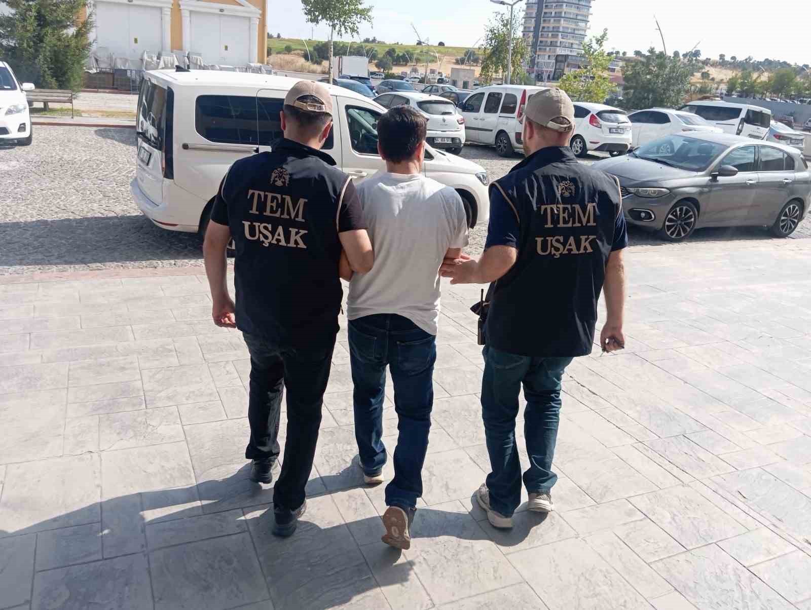 Uşak’ta FETÖ firarisi hükümlü yakalandı