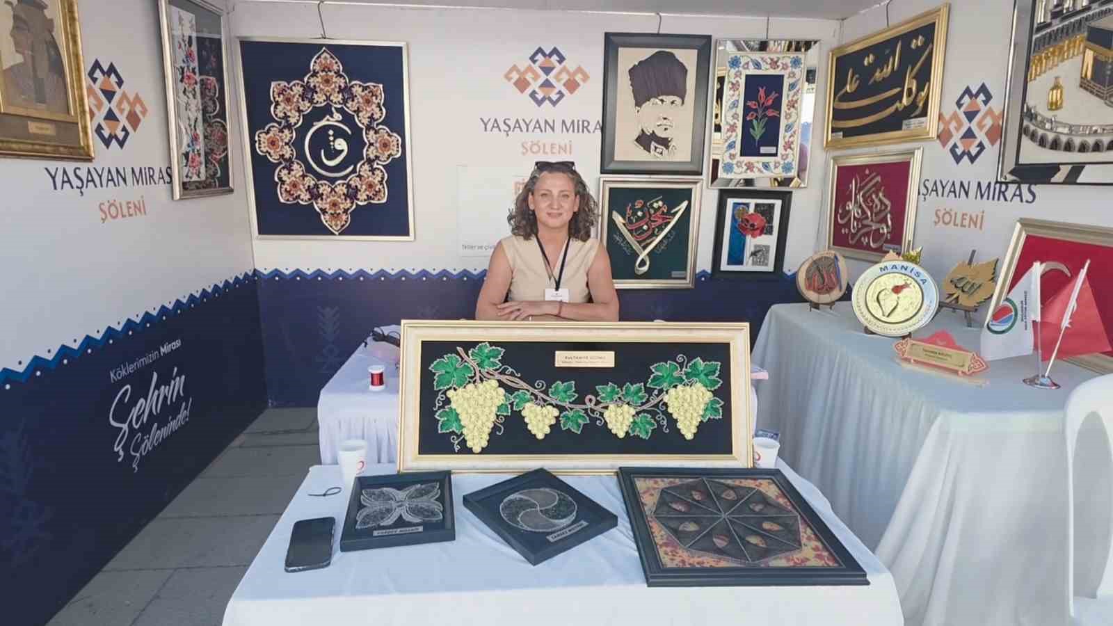 Yasemin Kılınç 15 yıldır filografi sanatını yaşatıyor, şimdi hedefi yurt dışına açılmak