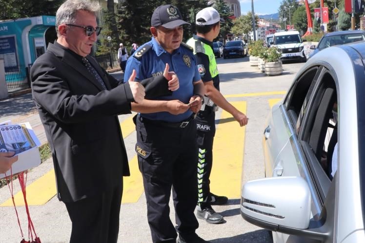 Bilecik’te yaya önceliği için trafik farkındalığı oluşturuldu