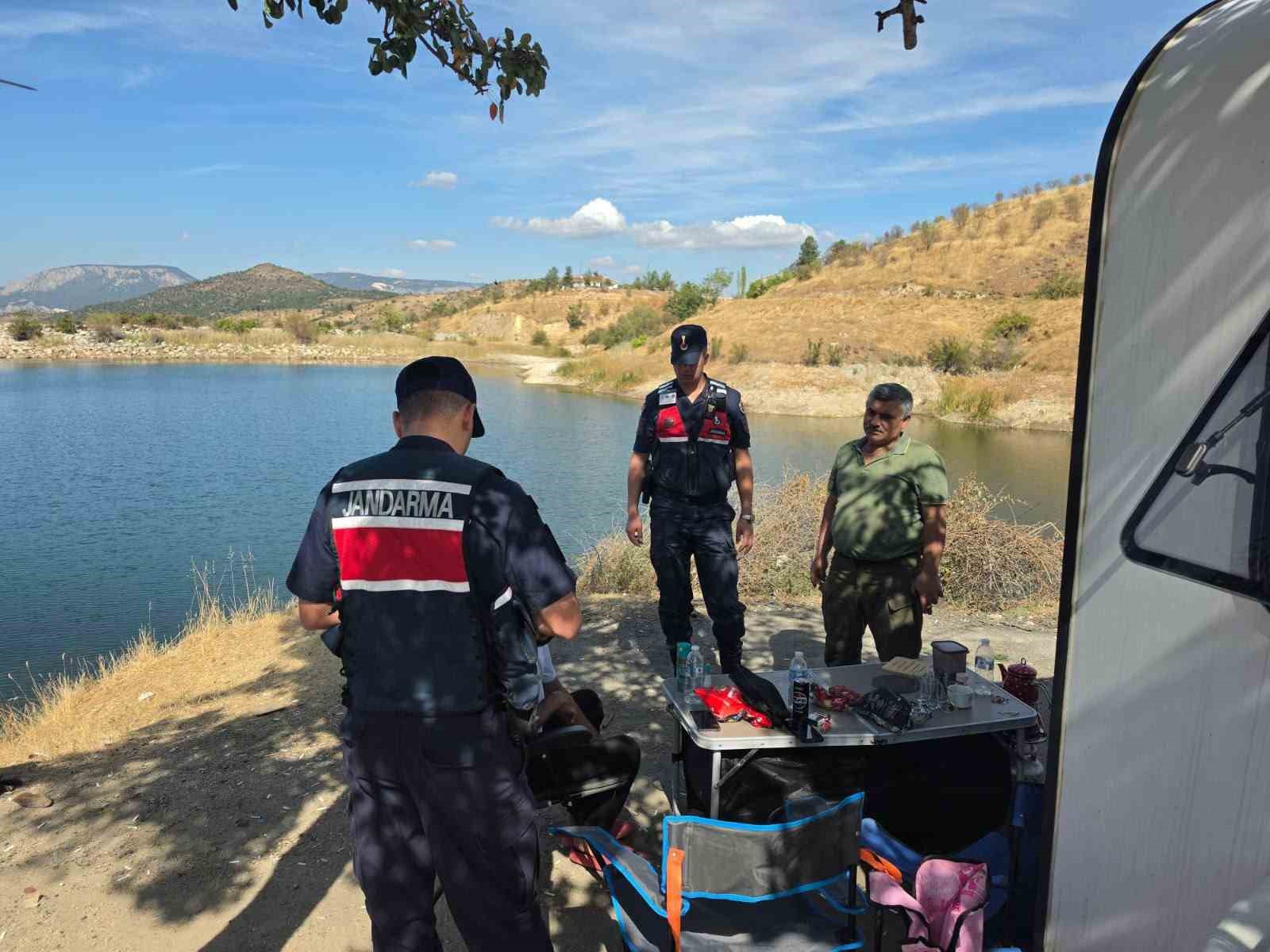 Bilecik’te jandarmadan gölet ve ormanlarda tedbir