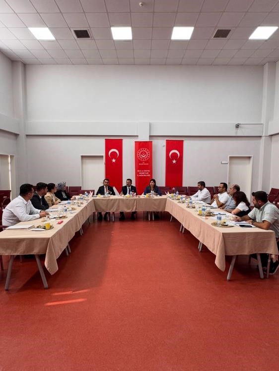 Bilecik’te kuruluş müdürleri aylık değerlendirme toplantısında buluştu