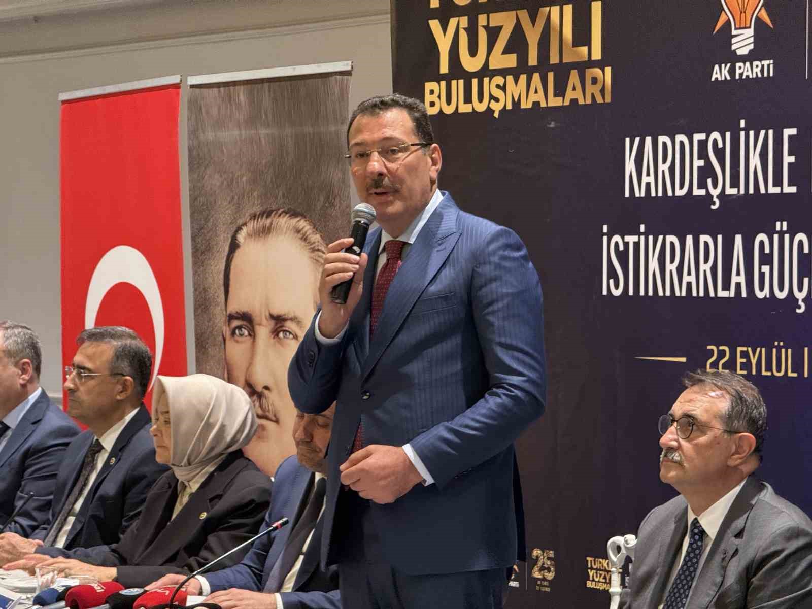 AK Parti’den Eskişehir’de "Türkiye Yüzyılı Buluşmaları" çıkarması