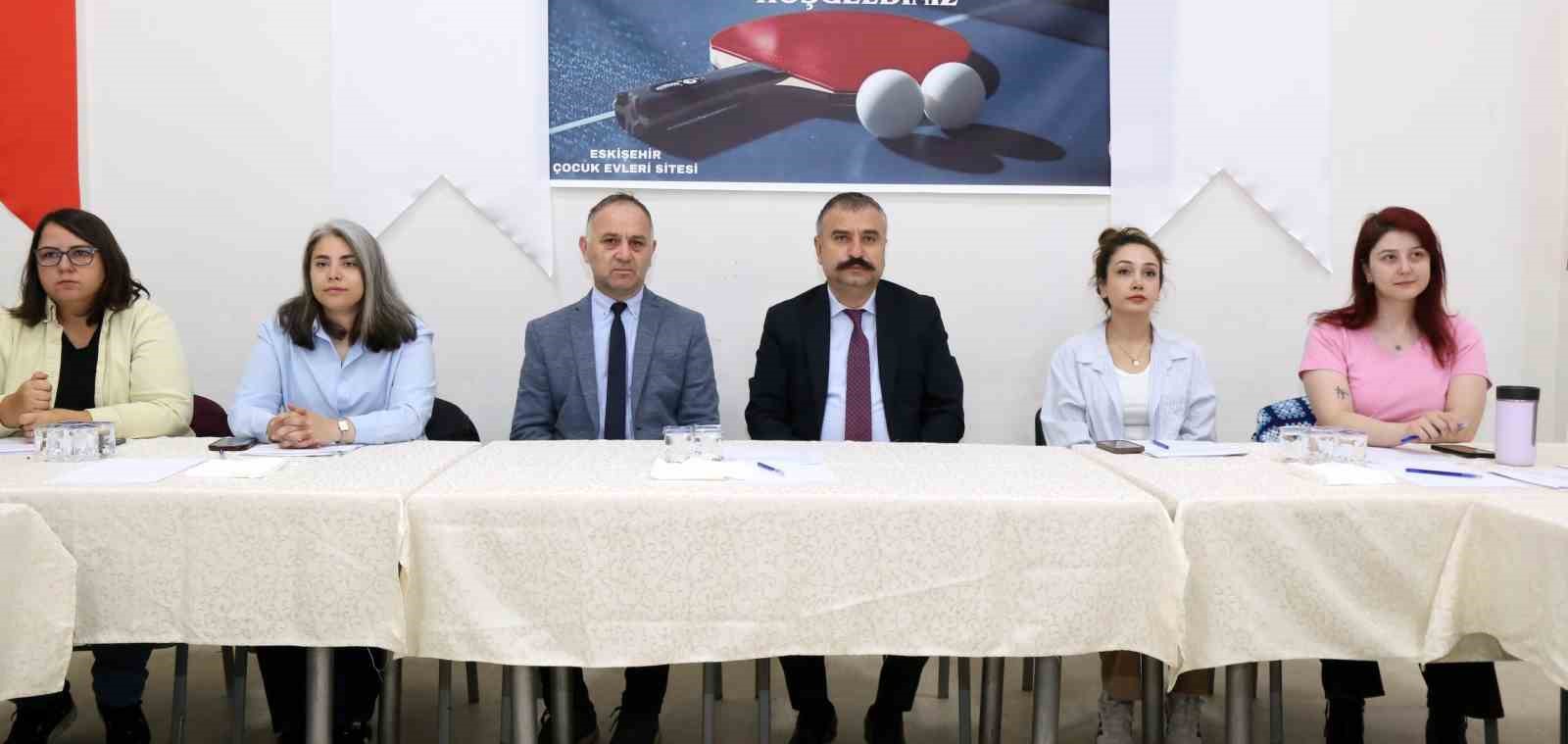 Eskişehir Aile ve Sosyal Hizmetler İl Müdürlüğü personeline ’Danışmanlık Tedbiri’ eğitimi verildi