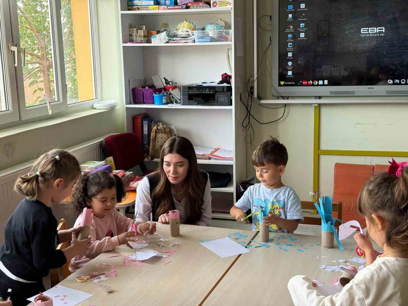 Kaymakam Mantı’dan anaokuluna ziyaret