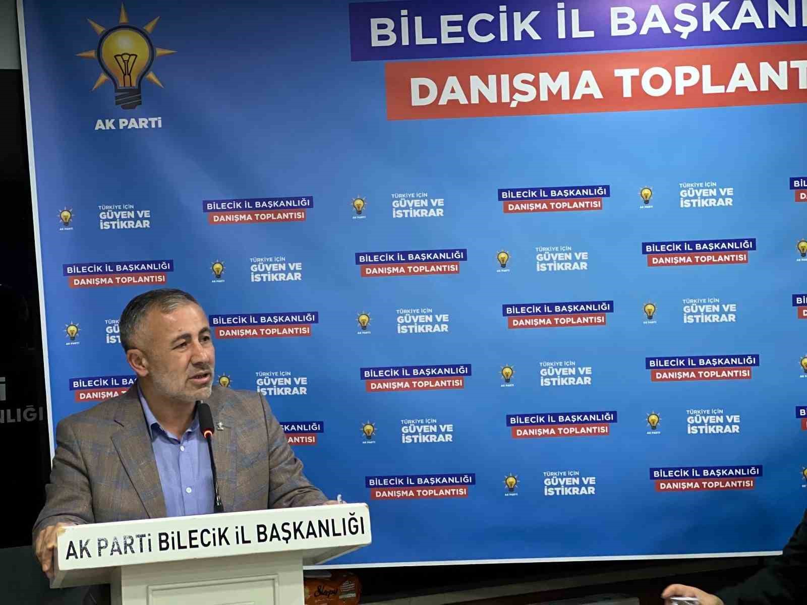 AK Parti Bilecik’te Danışma Meclisi Toplantısı gerçekleştirildi