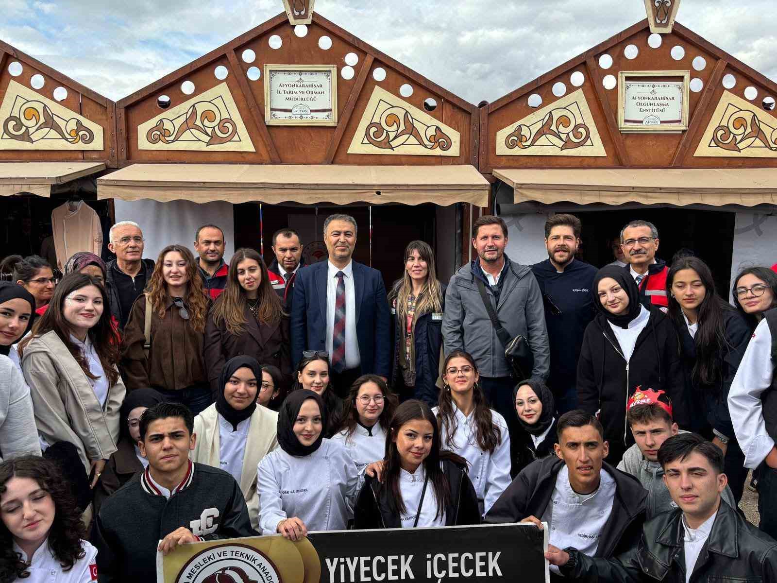 Afyonkarahisar’ın tarımsal ürünleri GastroAfyon’da tanıtıldı