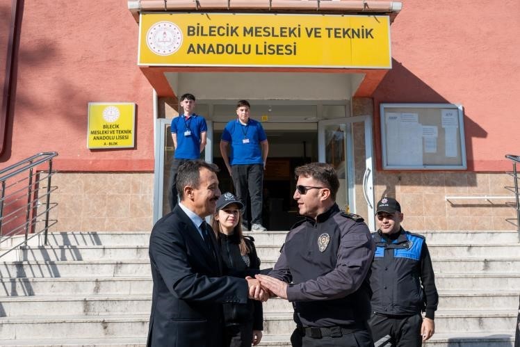 Bilecik’te okul güvenliği için emniyet devrede