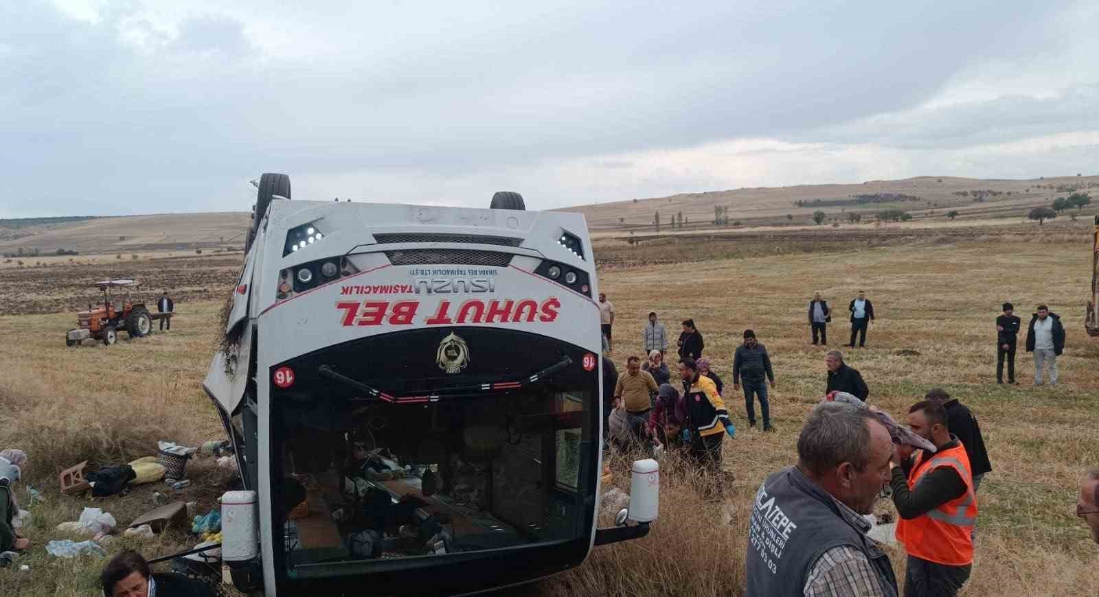 Bir kişinin öldüğü, 27 kişinin yaralandığı kazada şoför gözaltına alındı