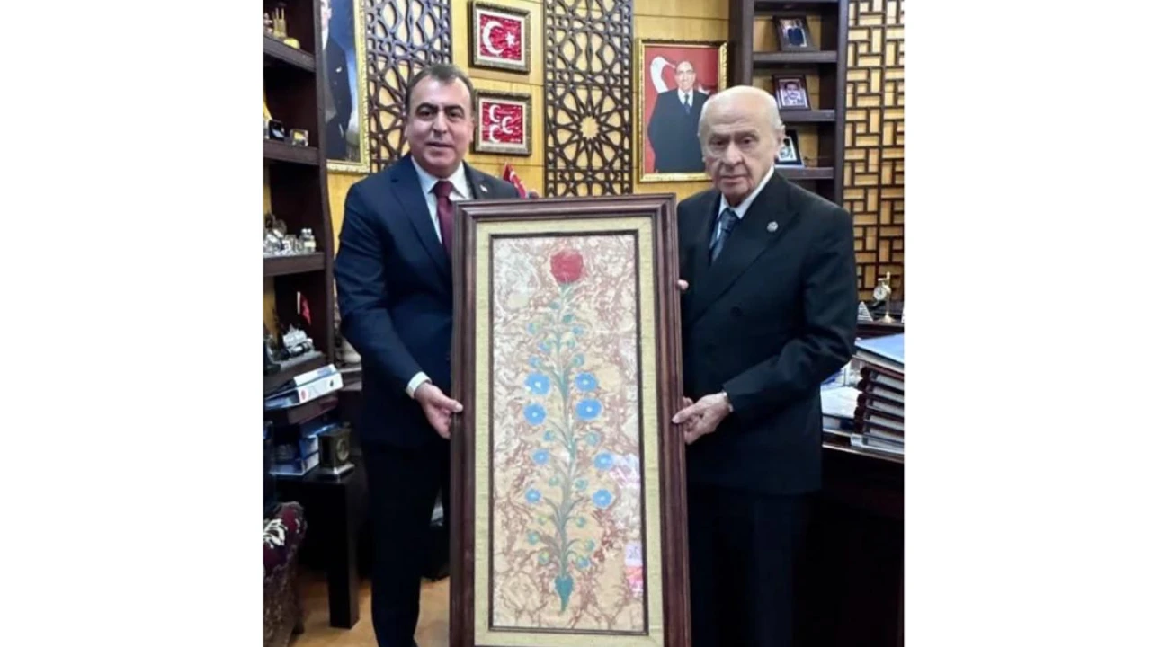 MHP İl Başkanı Sezer, Genel Başkan Bahçeli'yi Ziyaret Etti