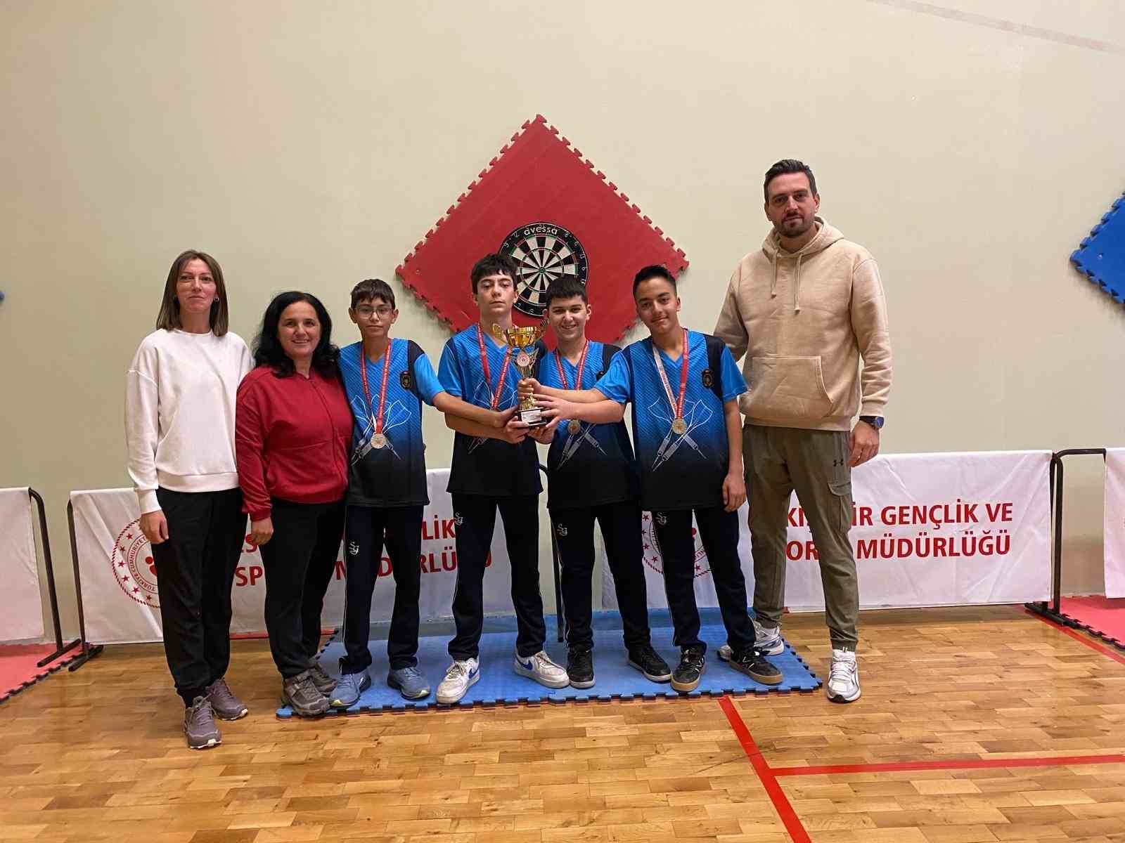 Okul Sporları Dart Yıldız Erkek Müsabakaları tamamlandı