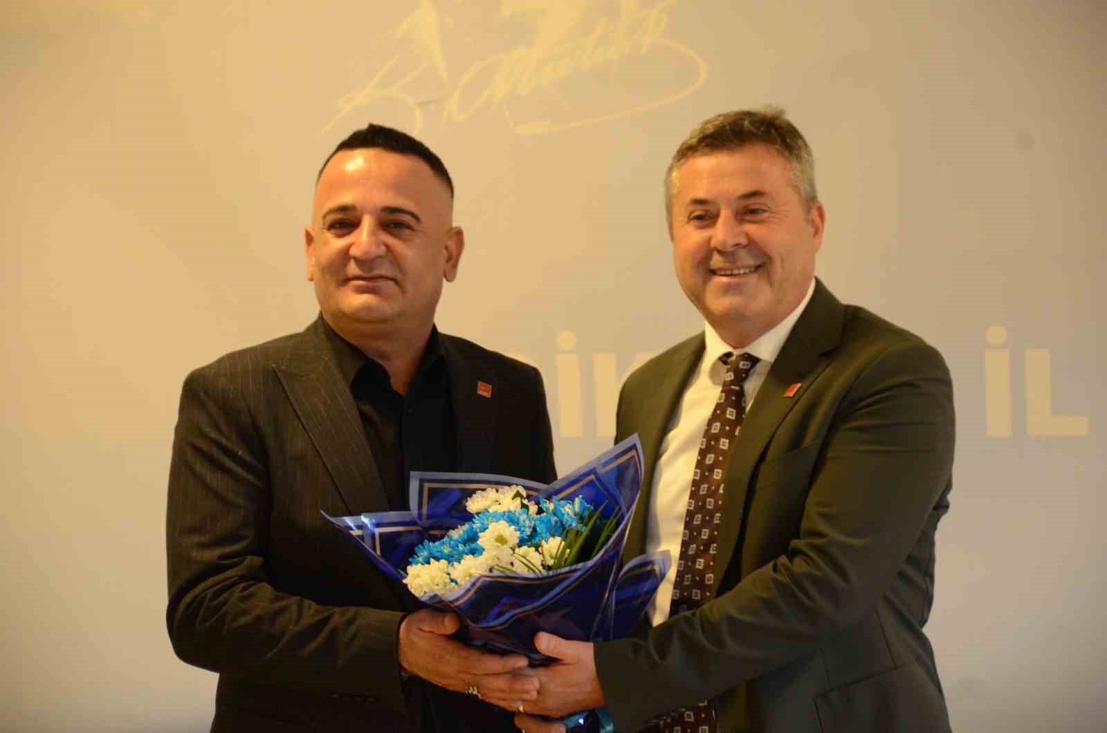 Bilecik İl Başkanlığına atanan İsmail Cinoğlu görevi devraldı