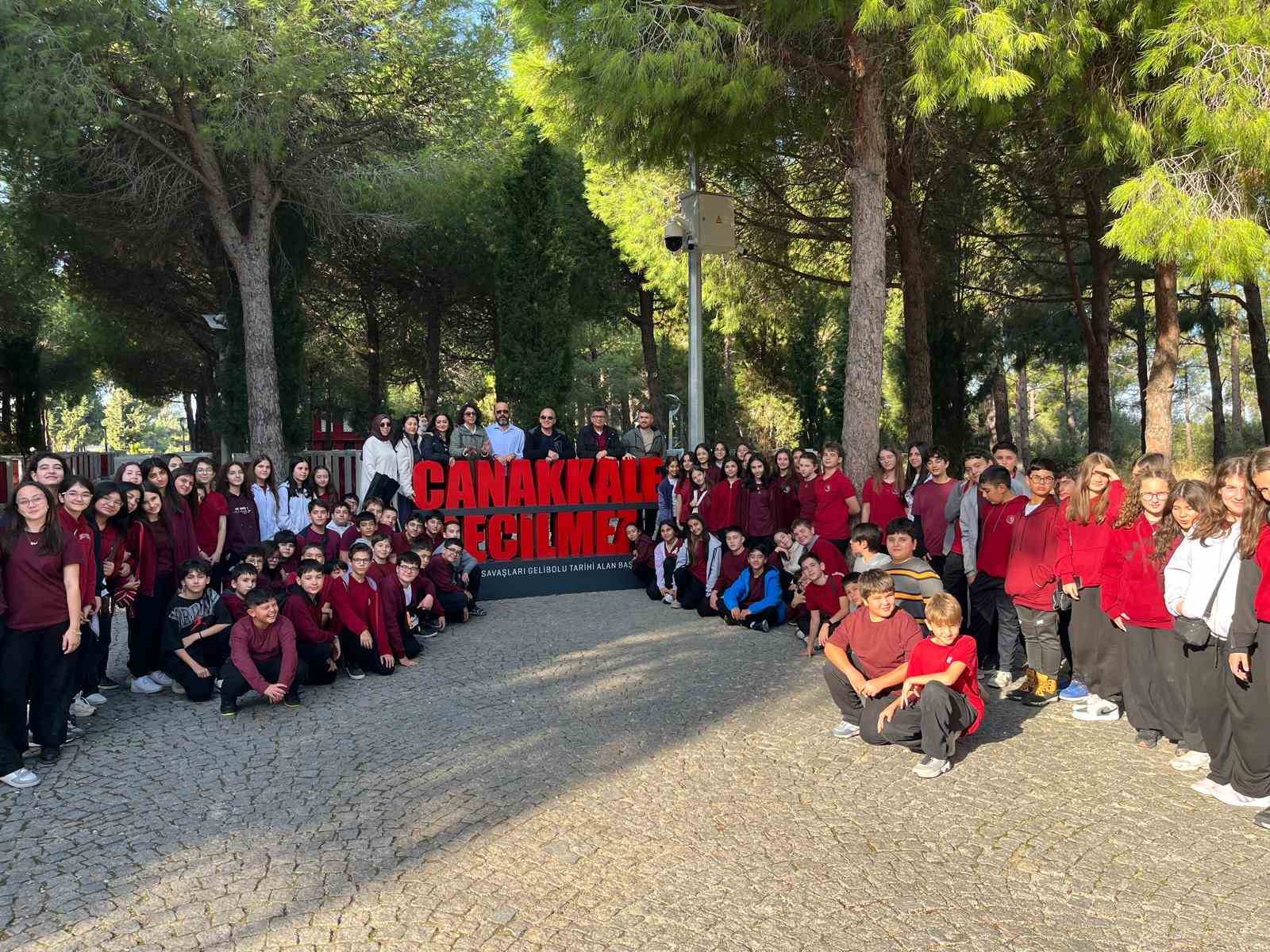 Eskişehirli öğrenciler Şehit Soner Özübek anısına Çanakkale’yi ziyaret etti