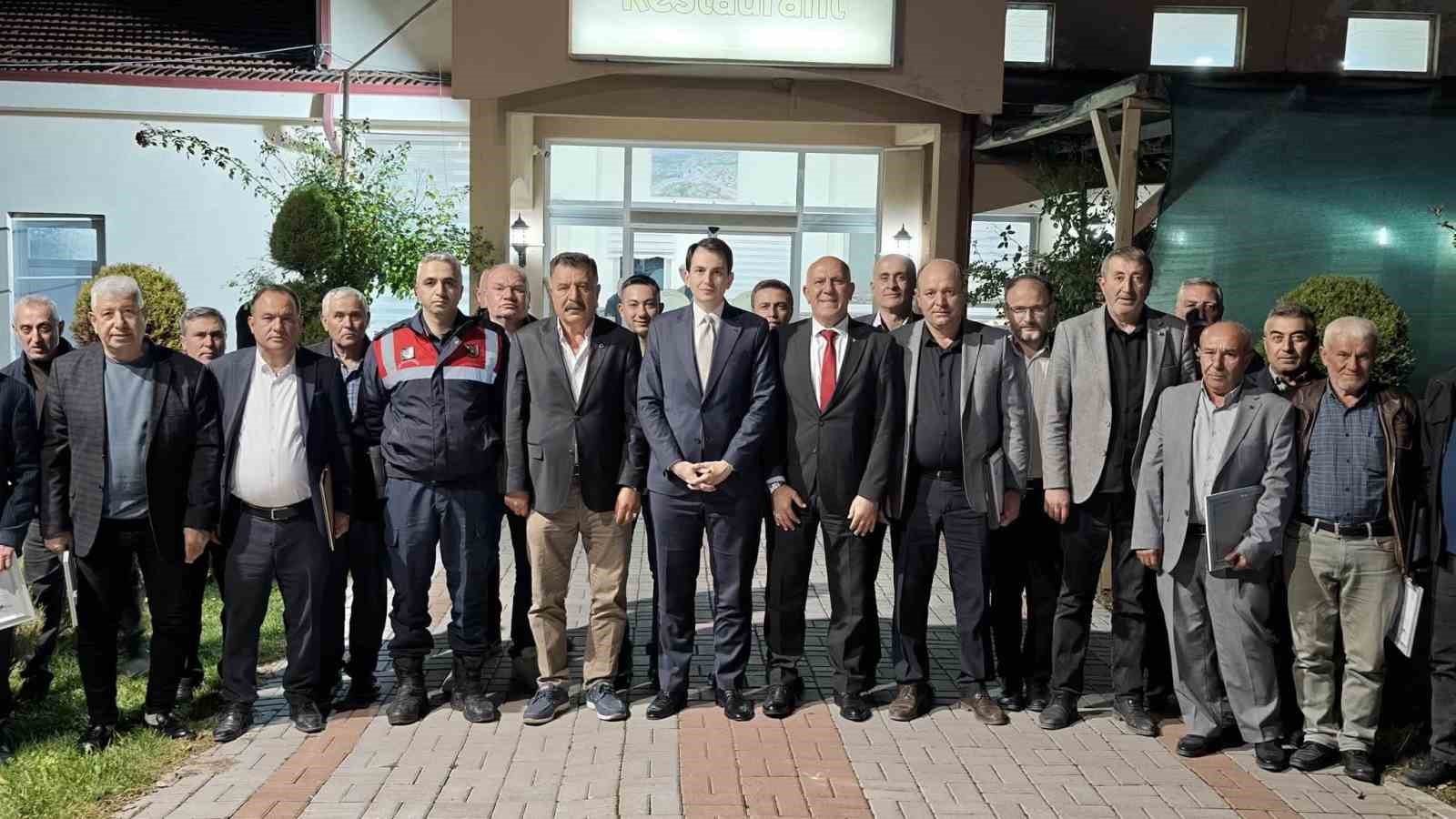 Hisarcık’ta muhtarlarla istişare toplantısı düzenlendi