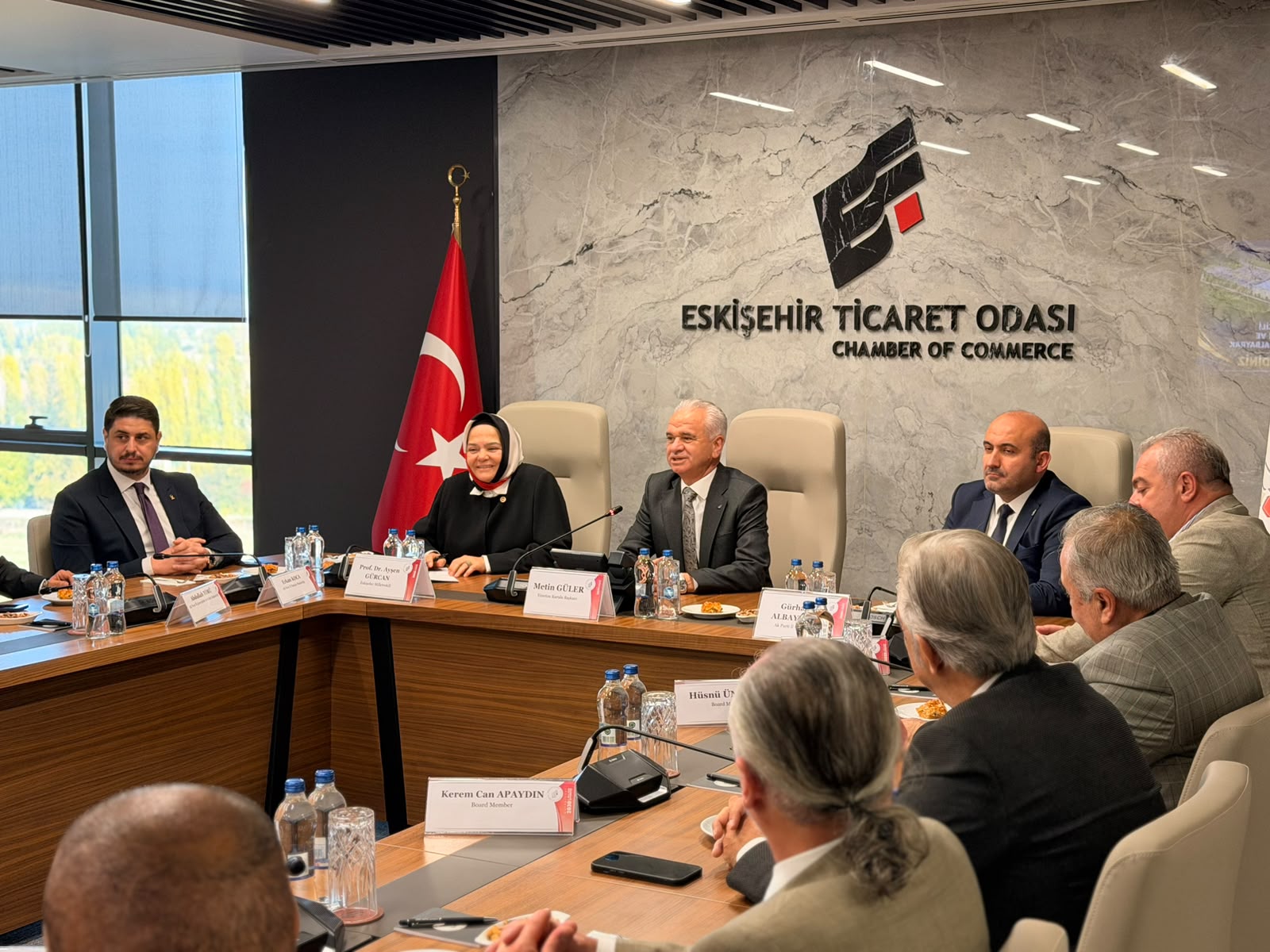 Prof. Dr. Ayşen Gürcan ve Gürhan Albayrak’tan Eskişehir’de Yoğun Ziyaret Trafiği!