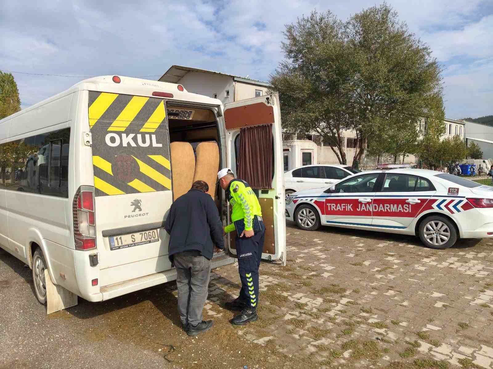 Bilecik’te okul servislerine sıkı denetim