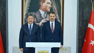 Millî Savunma Bakan Yardımcısı Ayhan, Vali Yılmaz’ı ziyaret etti