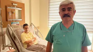 Salça yaparken kalp damarı yırtılan kadına hayati ameliyat