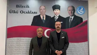 AK Parti Bilecik teşkilatından Ülkü Ocakları Başkanı Emirler’e ziyaret